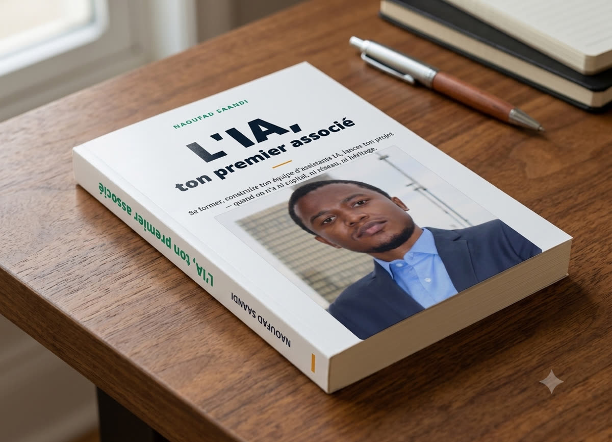 Le livre « L'IA, ton premier associé » de Naoufad Saandi
